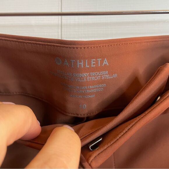 Athleta Steller Skinny Trouser size 10 - Picture 6 of 8